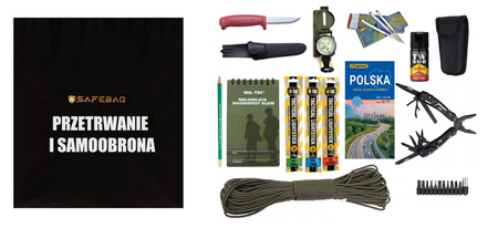 Plecak ewakuacyjny z wyposażeniem CBRN rozm. B