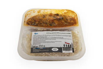 Kurczak w sosie meksykańskim z ryżem 350 g PROMO