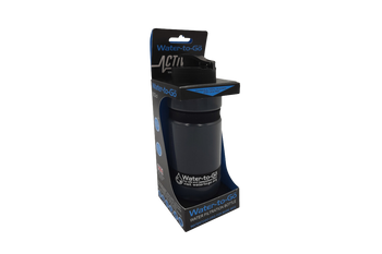 Butelka z filtrem bidon active black 0,6 l