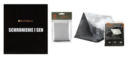 Plecak ewakuacyjny z wyposażeniem OPTI - oliwkowy