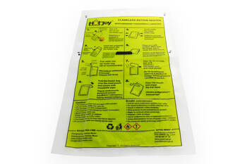 Bezpłomienny podgrzewacz chemiczny 