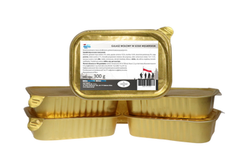 Gulasz wołowy w sosie węgierskim 300 g (TACKA)