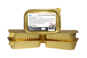 Łazanki z kapustą i pieczarkami 300 g (TACKA)